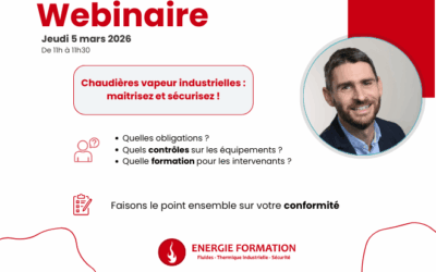 Webinaire : Maitrisez et sécurisez simplement vos chaudières vapeur industrielles !